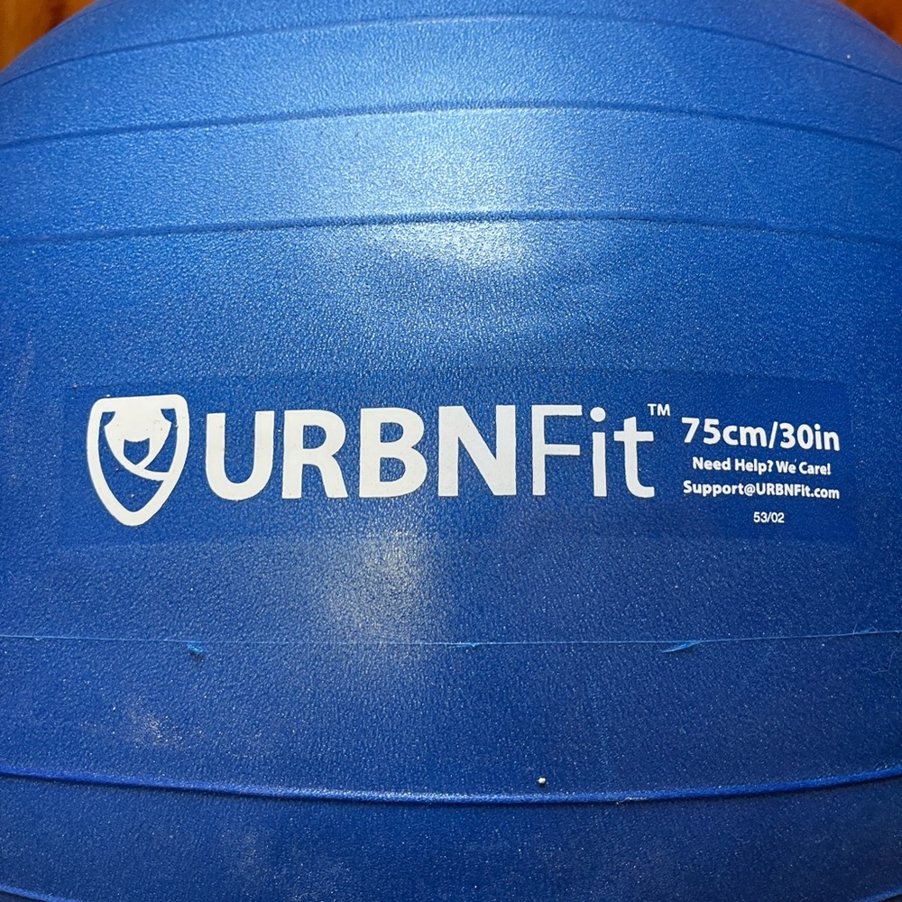URBNFit Blue Exercise Ball